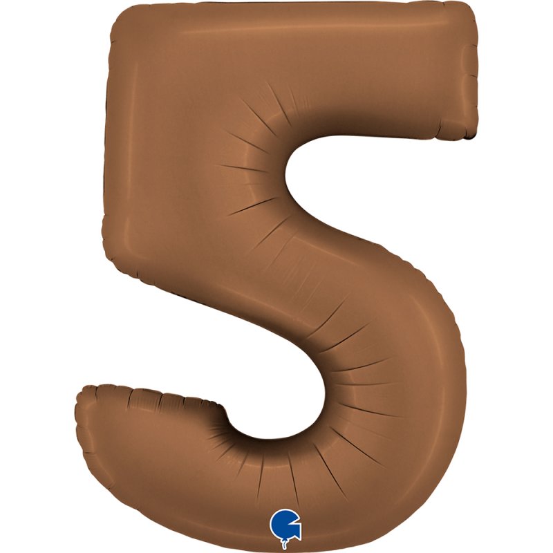 Balão Número 5 Chocolate