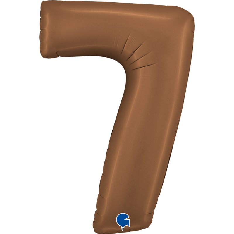 Balão Número 7 Chocolate