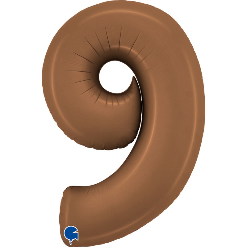 Balão Número 9 Chocolate
