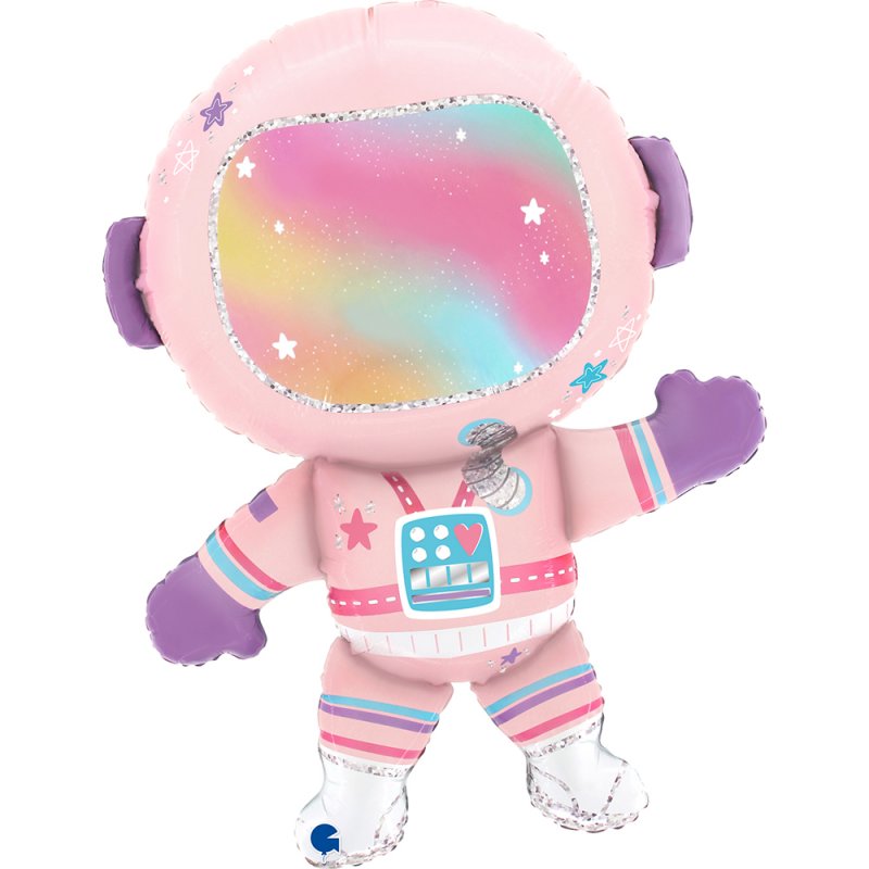 Balão Astronauta Menina