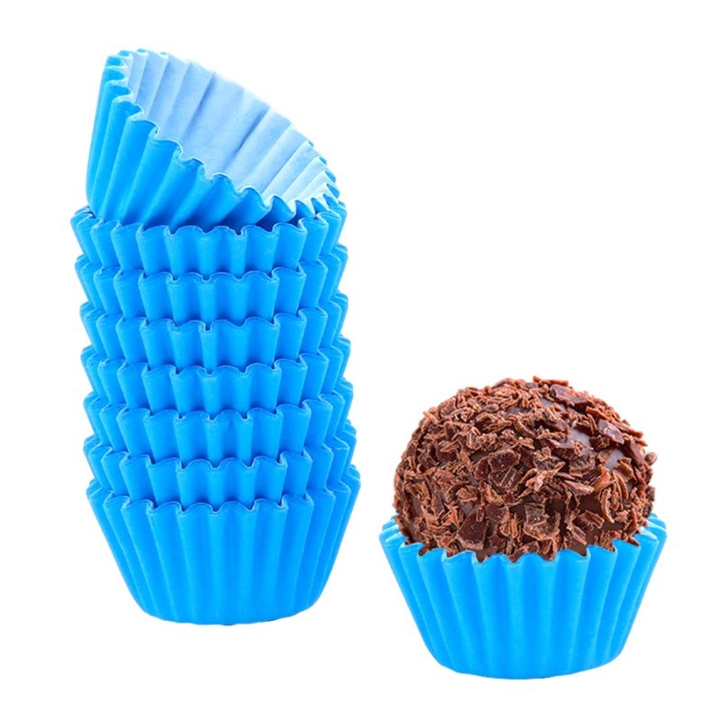 100 Formas De Brigadeiro Nº5 Azul Claro