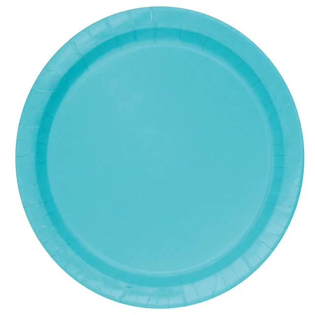 20 Pratos 18cm Azul Caribe