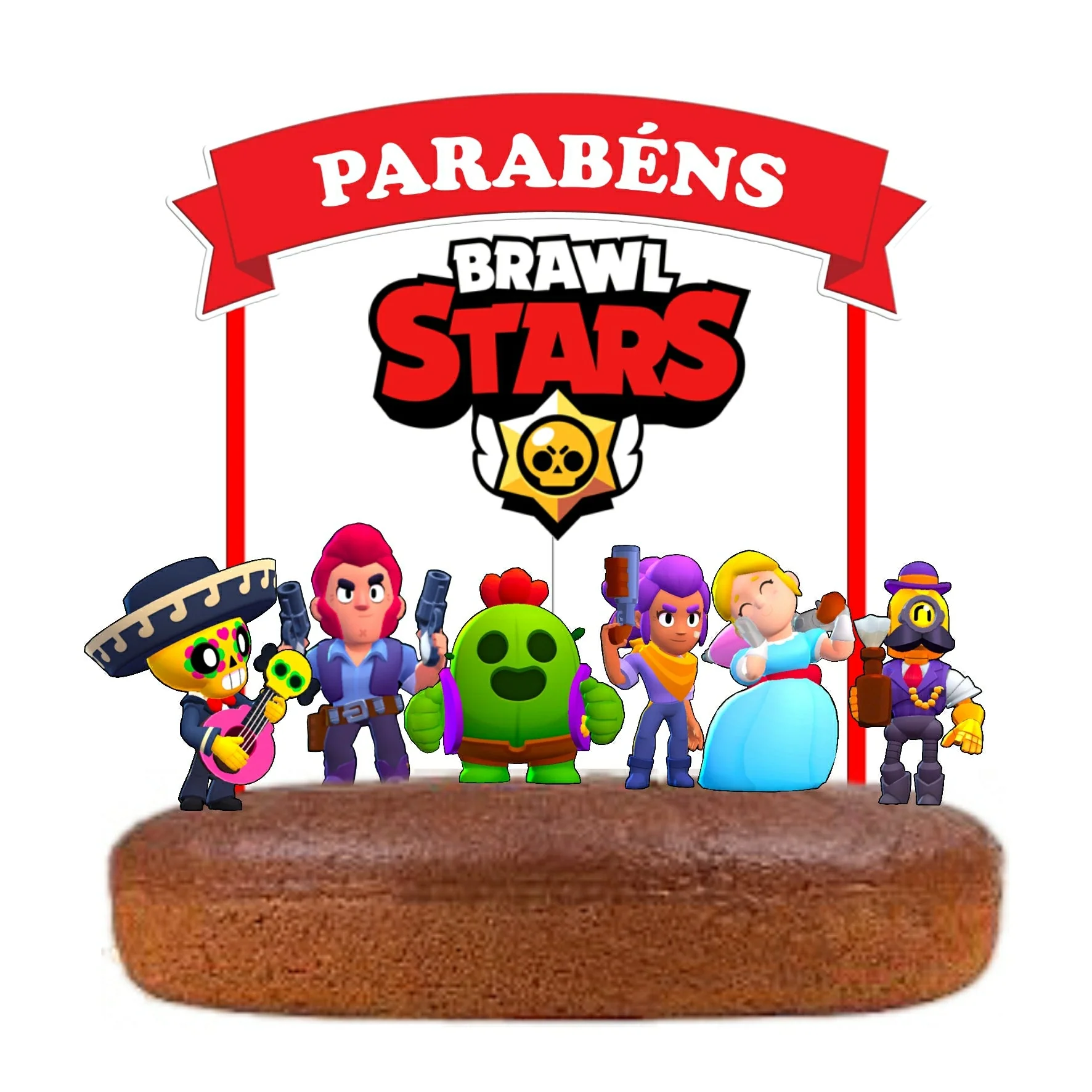 Topo de Bolo Brawl Stars