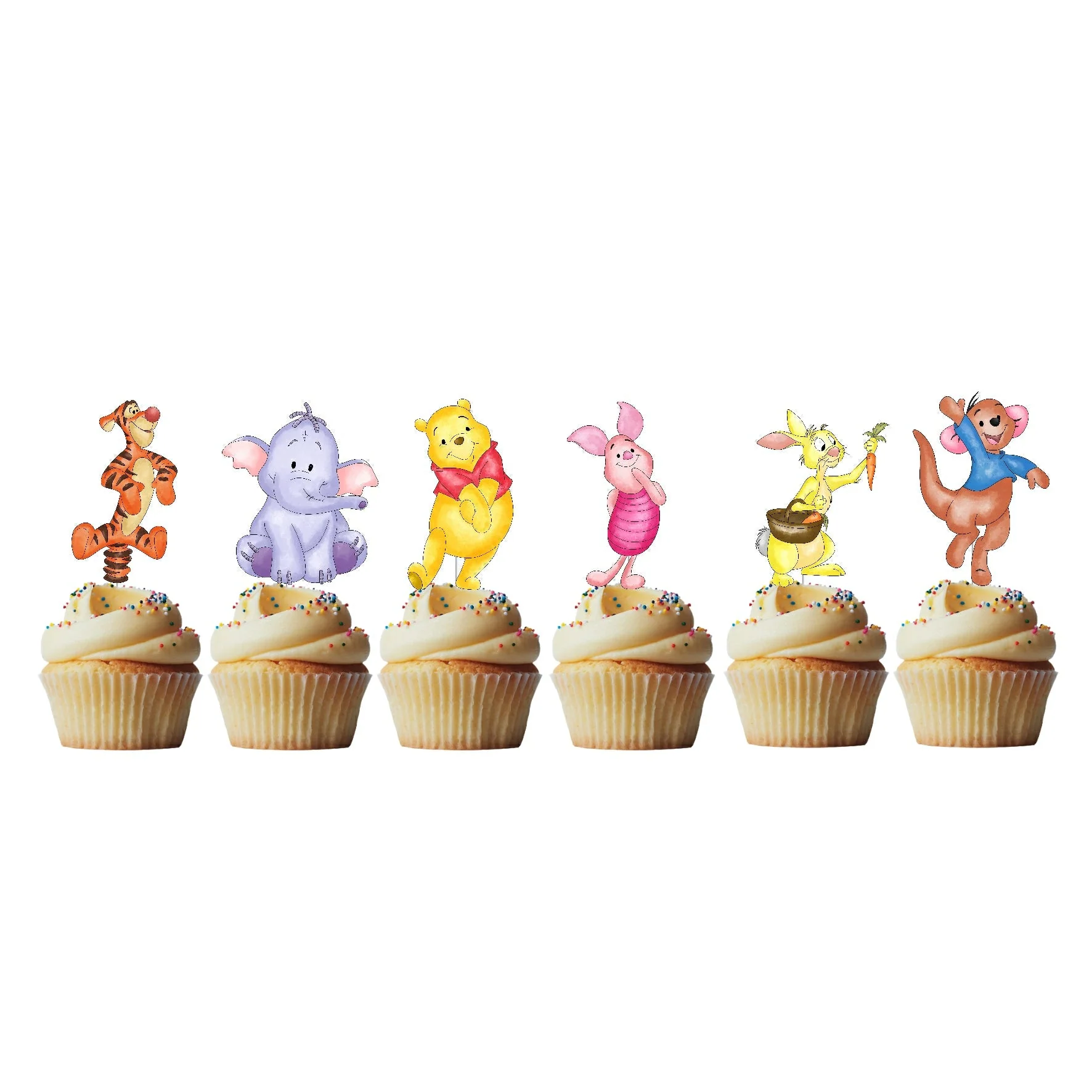 6 Mini Picks Winnie the Pooh