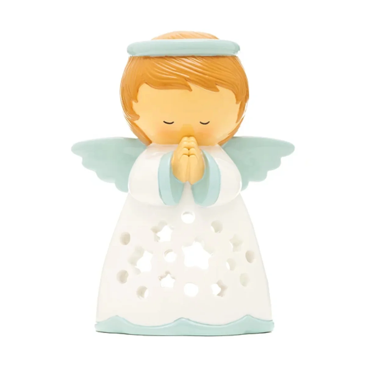 Anjo da Guarda Azul para Vela LED