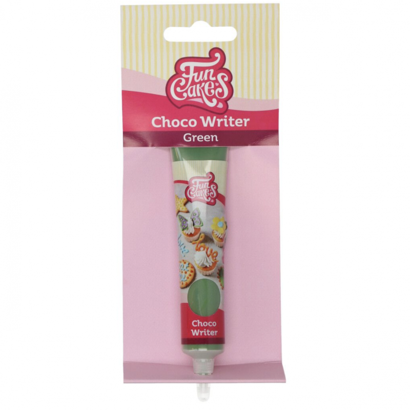 Bisnaga de Chocolate Choco Writer Verde