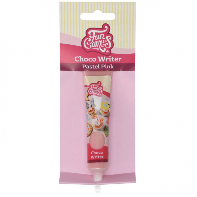Bisnaga de Chocolate Choco Writer Rosa Pastel