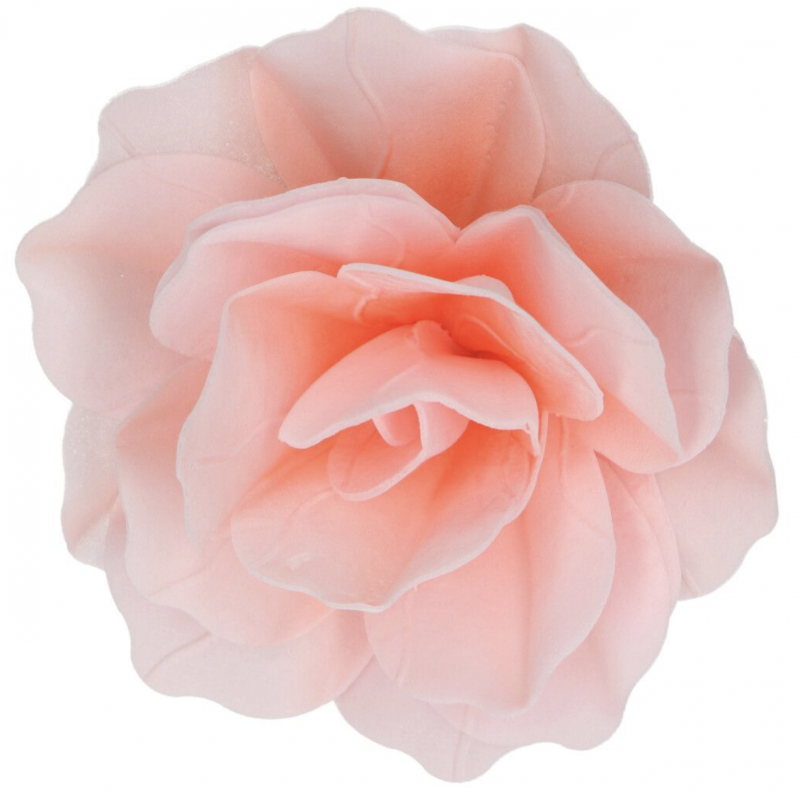 Flor Comestível Rosa Pastella Rosa