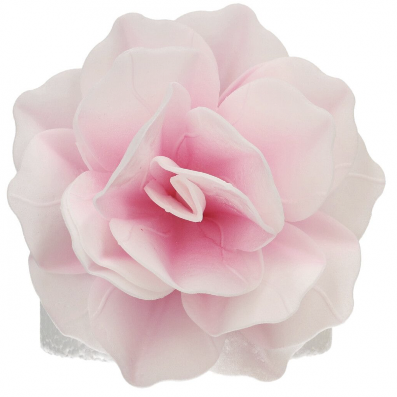 Flor Comestível Rosa Pastella Rosa