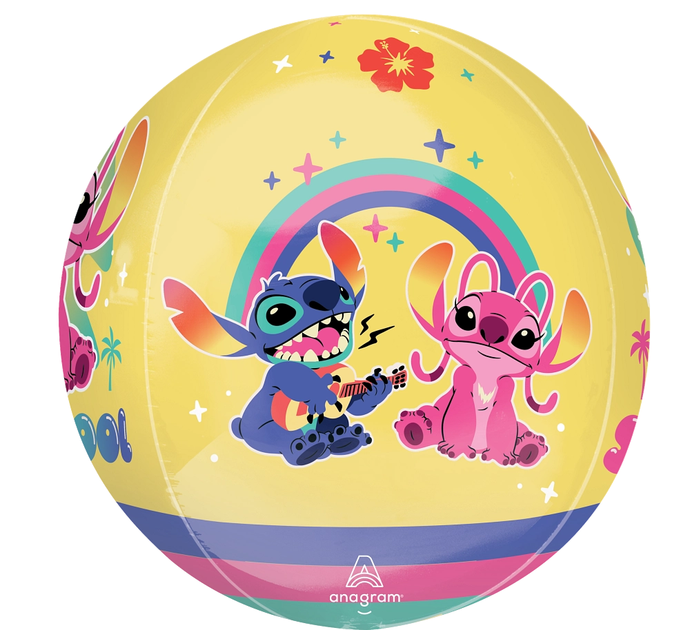 Balão Orbz Stitch e Angel