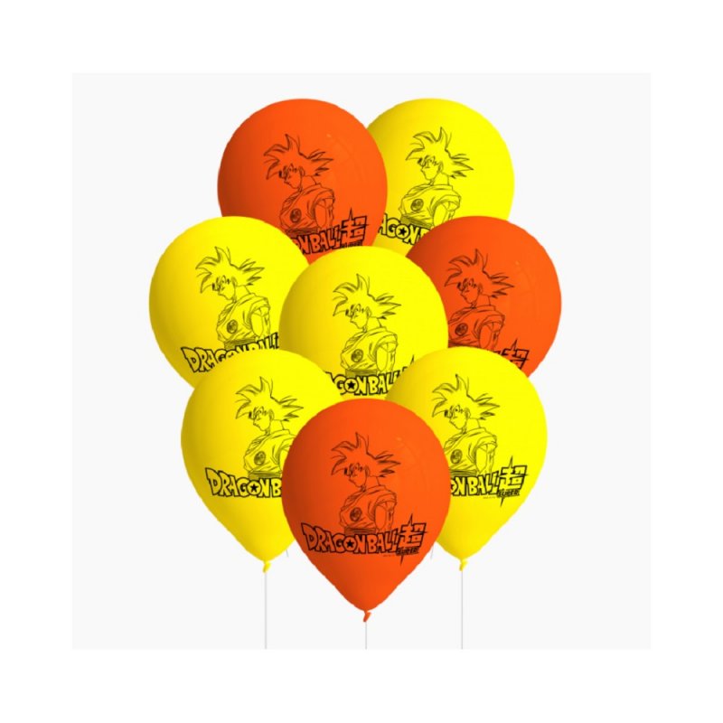 8 Balões Dragon Ball