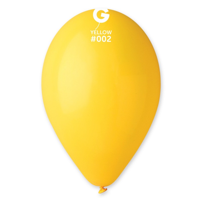 100 Balões Gemar Amarelo
