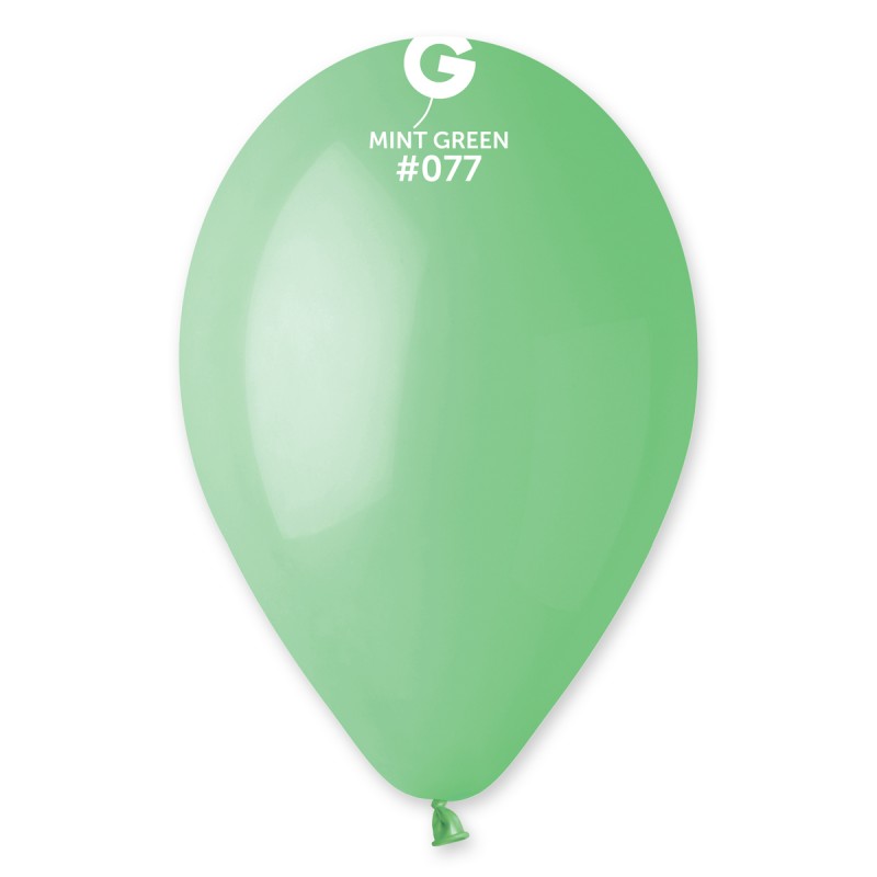 100 Balões Gemar Verde Menta