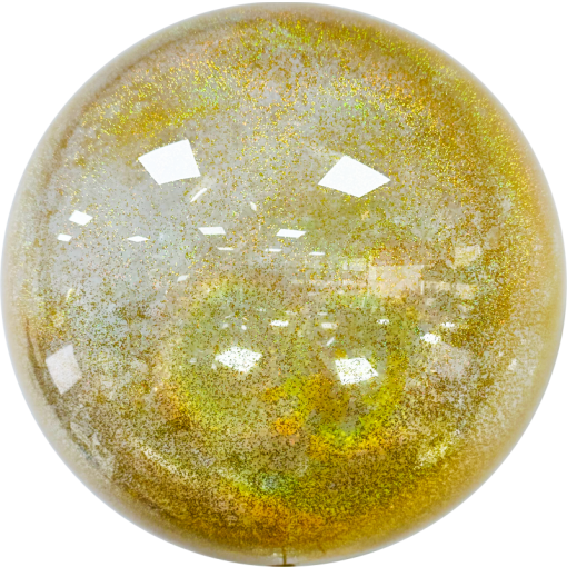 Balão Orbz Glitter Dourado