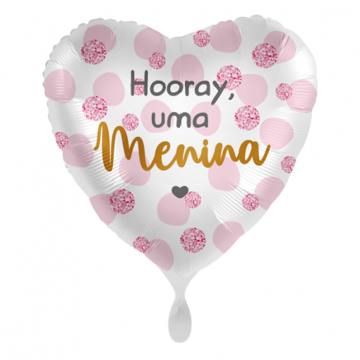 Balão Hooray Uma Menina