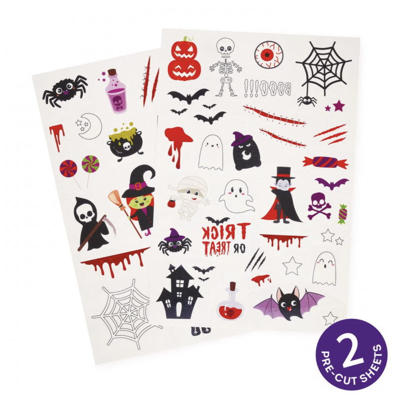 Tatuagens Temporárias de Halloween
