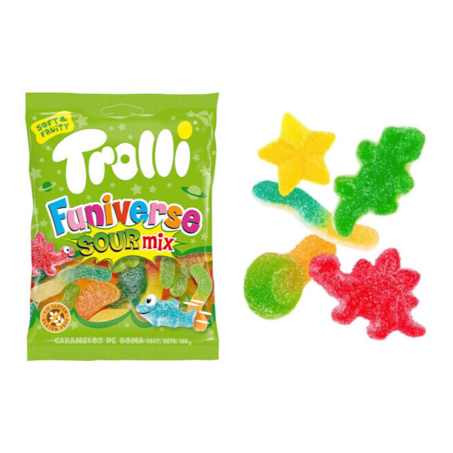 Trolli Funiverse Sour Mix 100g