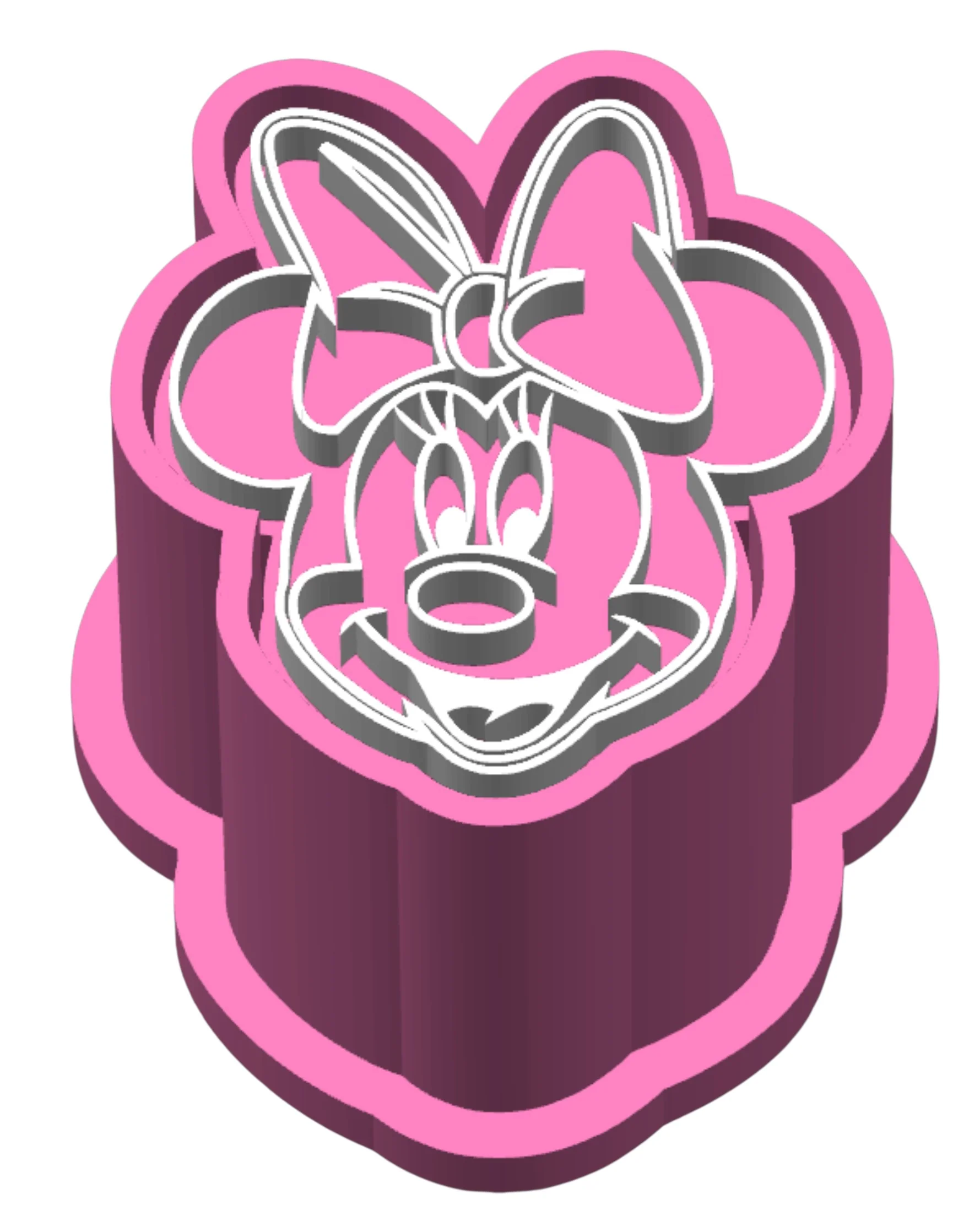 Molde com Carimbo para Brigadeiro Minnie