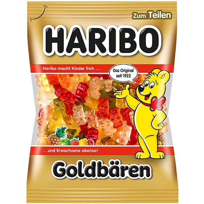Gomas Haribo 100g Ursinhos