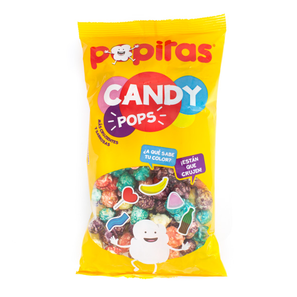 Pipocas Doces Coloridas 100g