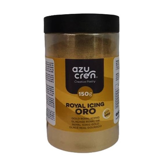 Glacê Real em Pó 150g Ouro