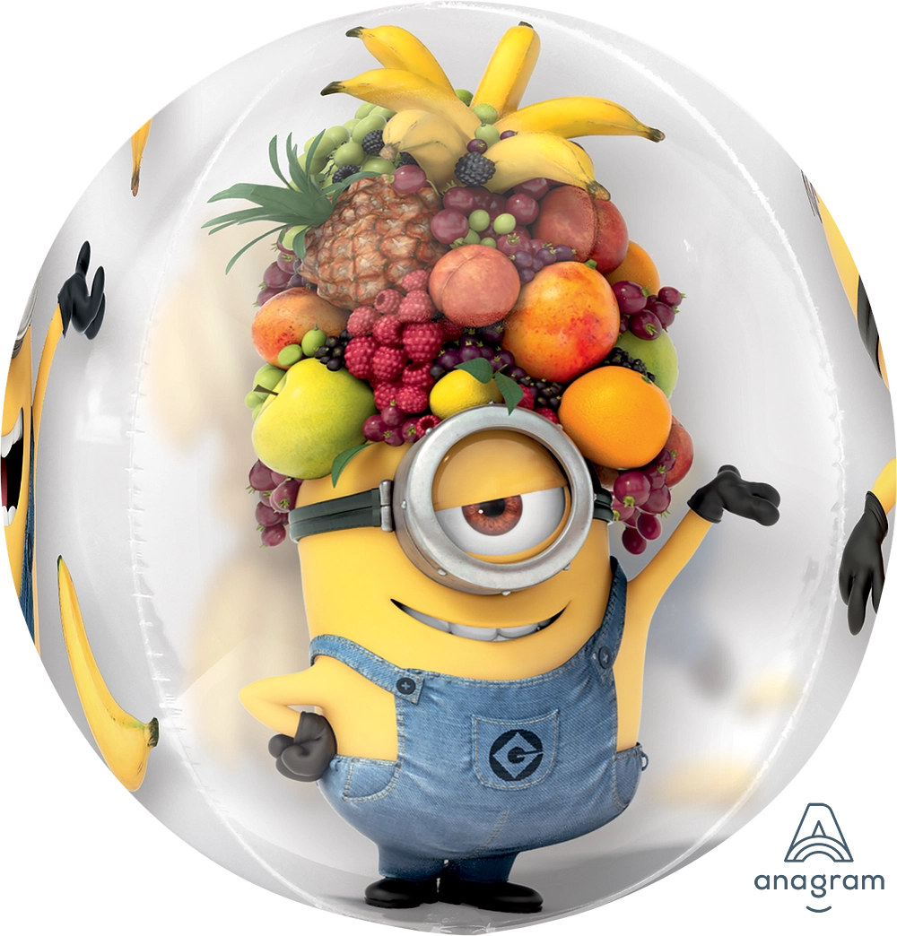 Balão Orbz Minions Balão Orbz Minions