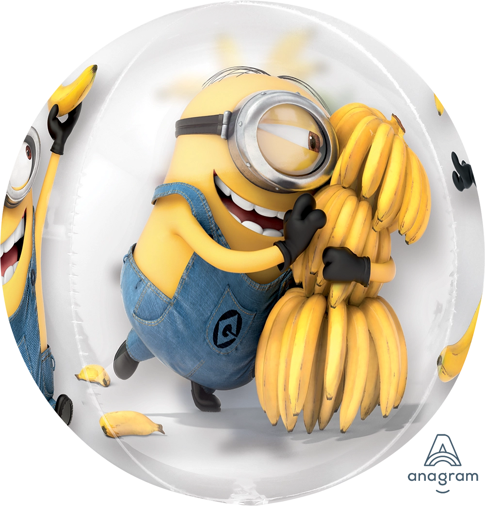 Balão Orbz Minions Balão Orbz Minions