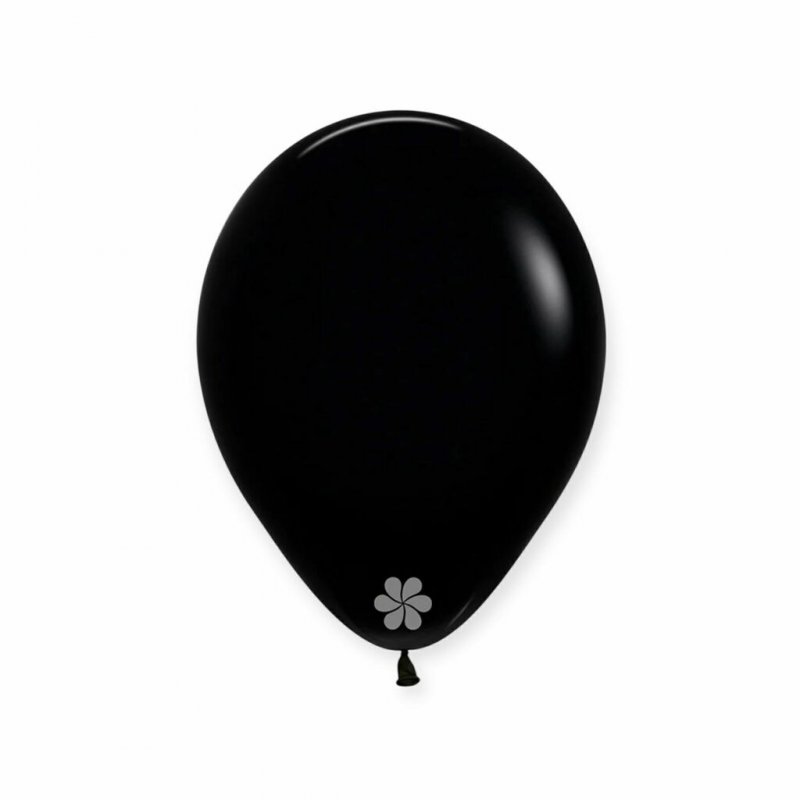 Unidade Balão Sempertex 12,7cm Preto Unidade Balão Sempertex 12,7cm Preto