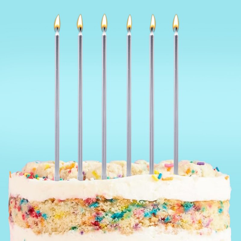 16 Velas Altas Prata 16 Velas Altas Prata