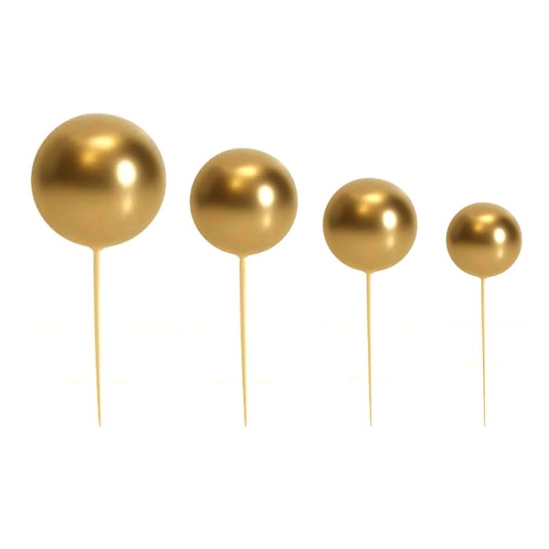 20 Esferas Decorativas Douradas 20 Esferas Decorativas Douradas