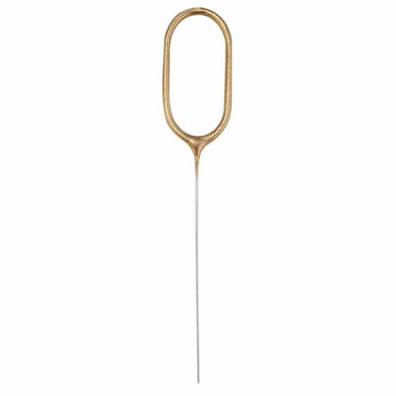 Sparkler Dourado Número 0