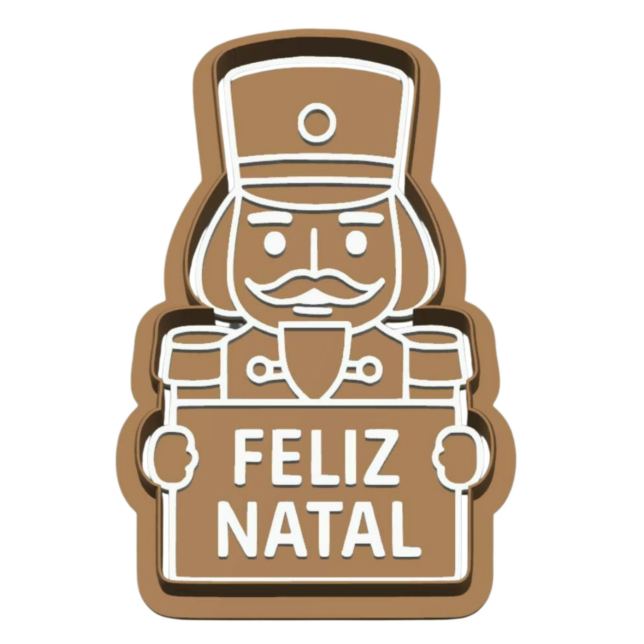 Cortador Nutcracker / Quebra-Nozes Feliz Natal