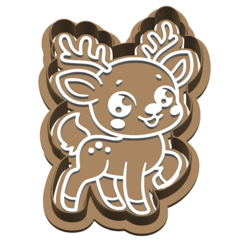 Cortador Rena Fofinha