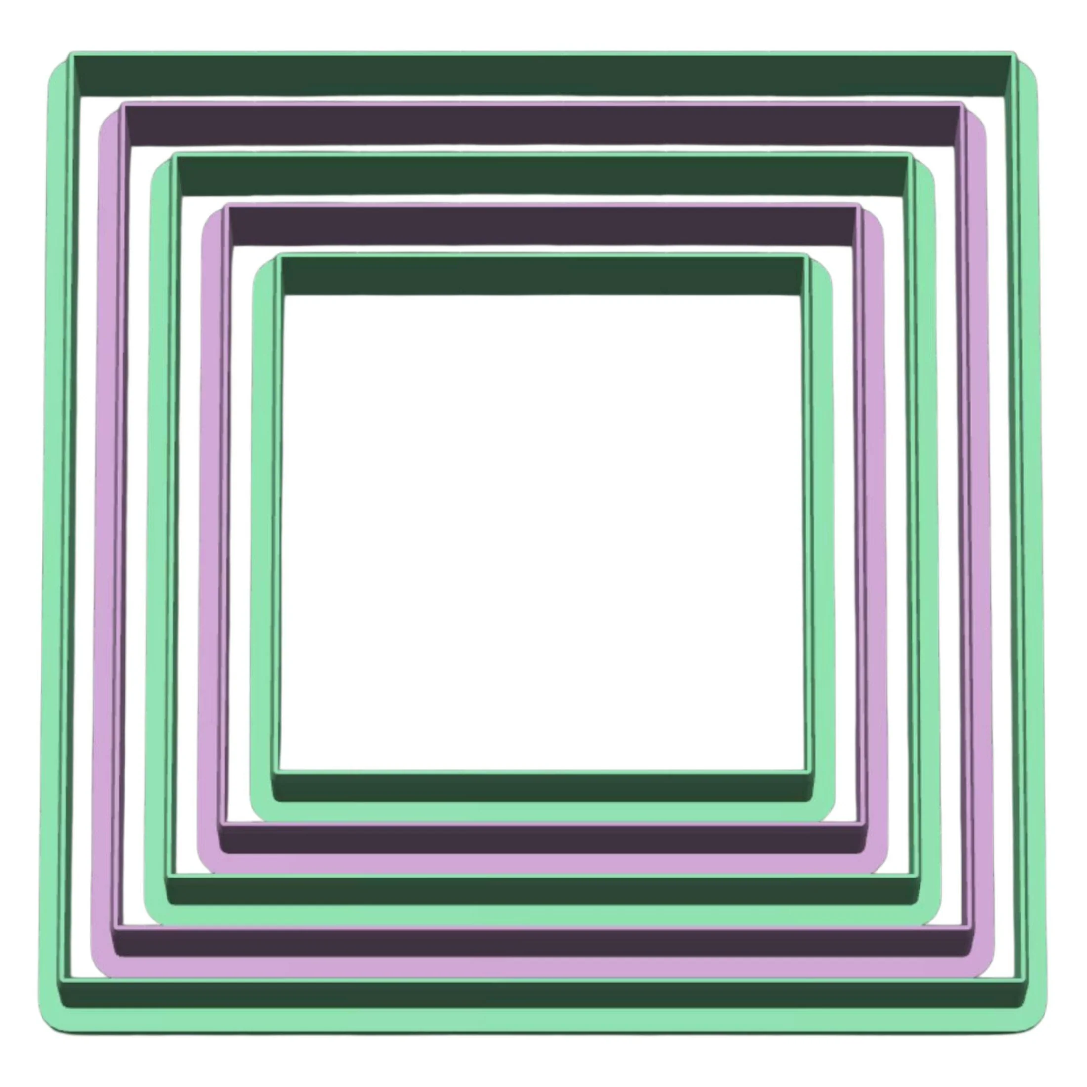 5 Cortadores Quadrados