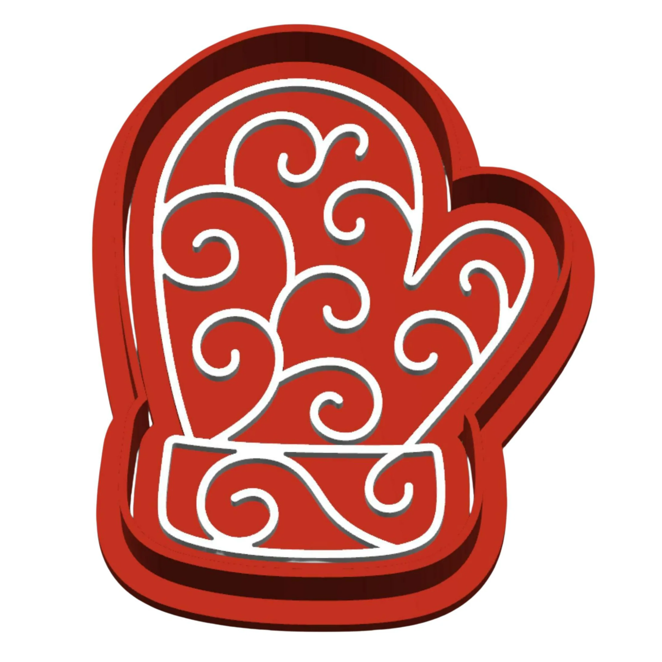 Cortador Luva Arabescos