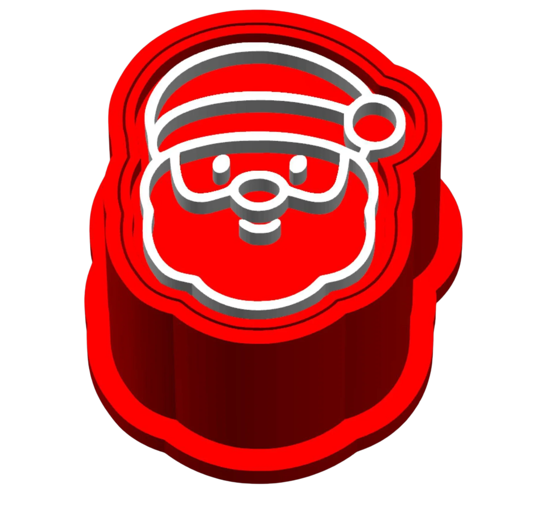 Molde com Carimbo para Brigadeiro Pai Natal