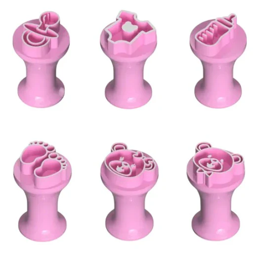 6 Carimbos Brigadeiro - Baby Shower