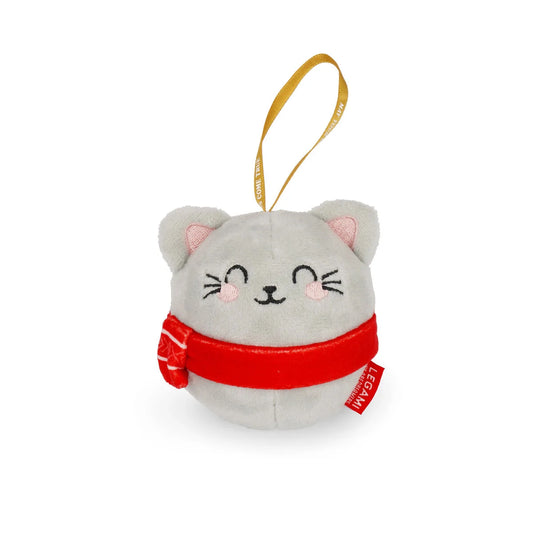 Ornamento de Natal em Peluche - Gato