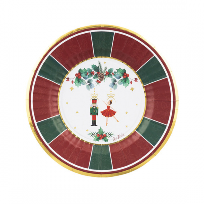Pratos 21cm La Favola di Natale