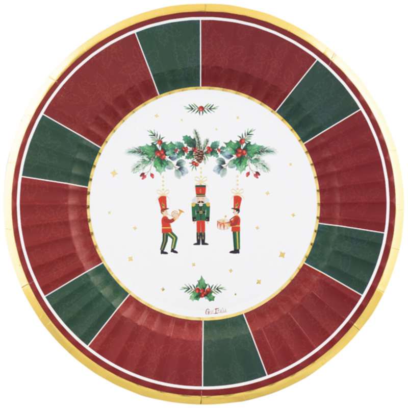 Pratos 33cm La Favola di Natale