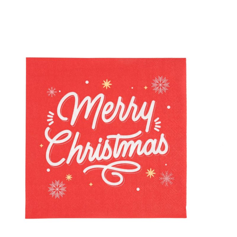 Guardanapos Merry Christmas