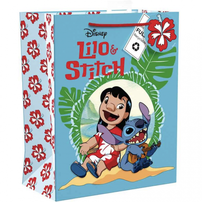 Saco para Presente Stitch