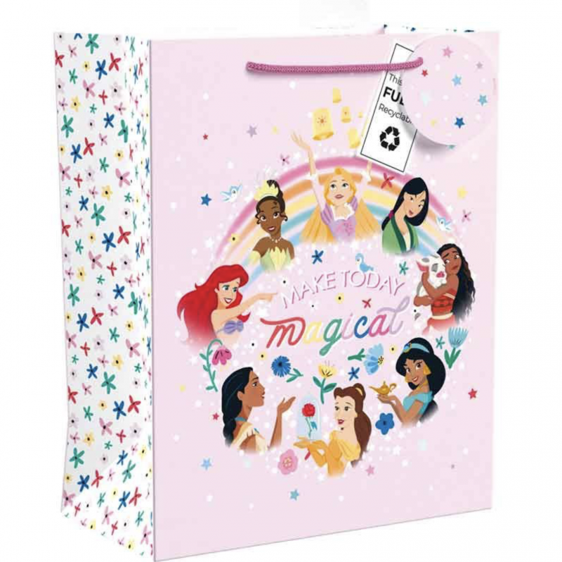 Saco para Presente Princesas Disney