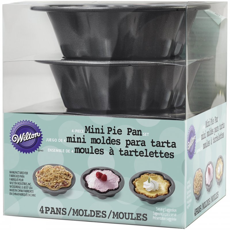 4 Mini Formas tipo Tartelete