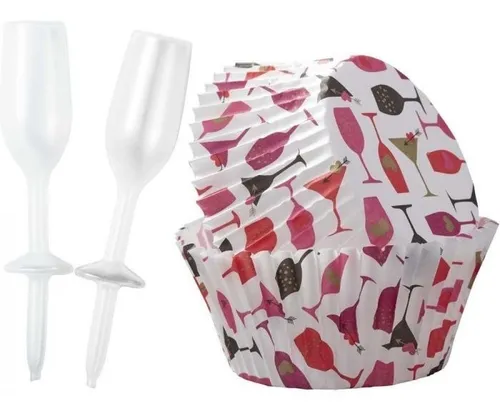 Kit Decoração Cupcakes com Pipetas