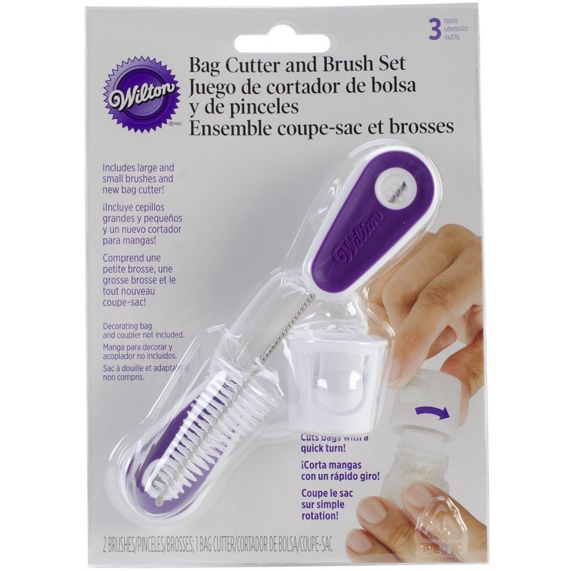 Kit Corte e Limpeza Bicos de Pasteleiro