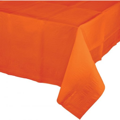 Toalha de Mesa Papel Laranja