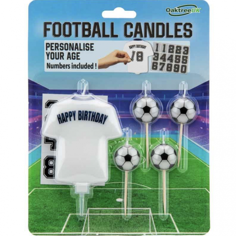 Velas Futebol Camisola Branca