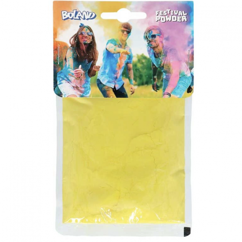 Pó Colorido Amarelo