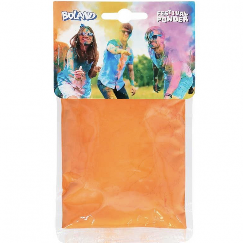Pó Colorido Laranja